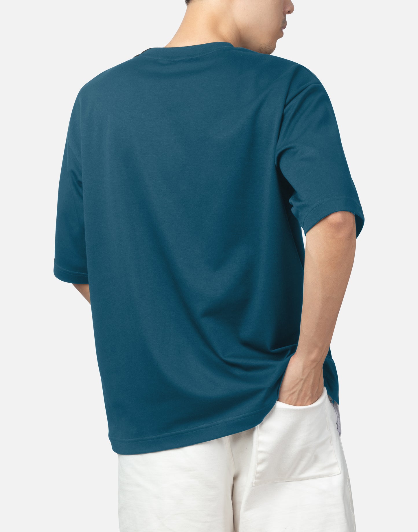 Teal Blue Heavyweight Oversized T-Shirt