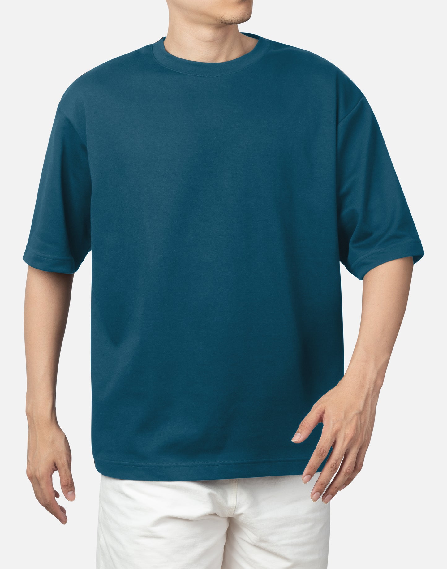 Teal Blue Heavyweight Oversized T-Shirt